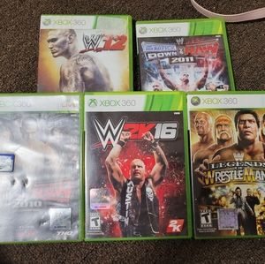 WWE xbox360 games